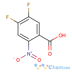 CAS No:20372-63-8 4,5-difluoro-2-nitrobenzoic acid