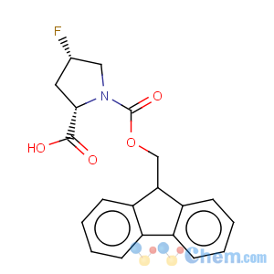 CAS No:203866-19-7 1,2-Pyrrolidinedicarboxylicacid, 4-fluoro-, 1-(9H-fluoren-9-ylmethyl) ester, (2S,4S)-