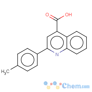 CAS No:20389-05-3 4-Quinolinecarboxylicacid, 2-(4-methylphenyl)-