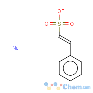 CAS No:2039-44-3 Ethenesulfonic acid,2-phenyl-, sodium salt (1:1)