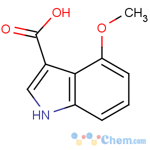 CAS No:203937-50-2 4-methoxy-1H-indole-3-carboxylic acid