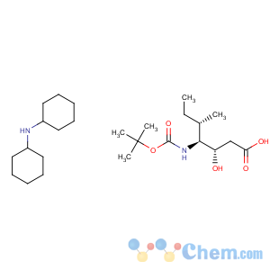 CAS No:204199-26-8 boc-(3s,4s,5s)-4-amino-3-hydroxy-5-methyl-heptanoic acid dcha