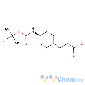 CAS No:204245-65-8 trans-3-(4-tert-butoxycarbonylaminocyclohexyl)propionic acid