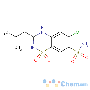 CAS No:2043-38-1 6-chloro-3-(2-methylpropyl)-1,1-dioxo-3,4-dihydro-2H-1λ