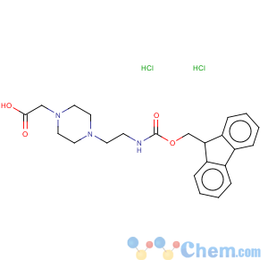 CAS No:204320-65-0 1-Piperazineaceticacid, 4-[2-[[(9H-fluoren-9-ylmethoxy)carbonyl]amino]ethyl]-, hydrochloride(1:2)
