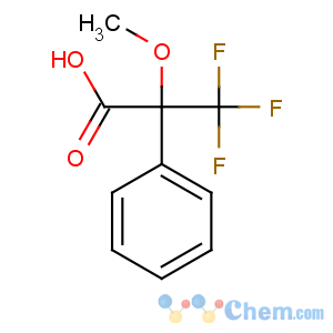 CAS No:20445-31-2 (2R)-3,3,3-trifluoro-2-methoxy-2-phenylpropanoic acid