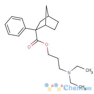 CAS No:20448-86-6 3-(diethylamino)propyl 3-phenylbicyclo[2.2.1]heptane-3-carboxylate