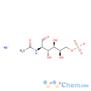 CAS No:204575-07-5 D-Galactose,2-(acetylamino)-2-deoxy-, 6-(hydrogen sulfate), monosodium salt (9CI)