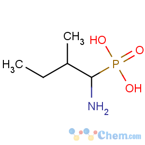 CAS No:20459-61-4 (1-amino-2-methylbutyl)phosphonic acid