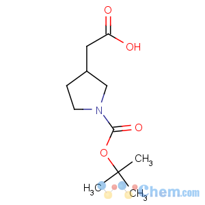 CAS No:204688-61-9 2-[(3S)-1-[(2-methylpropan-2-yl)oxycarbonyl]pyrrolidin-3-yl]acetic acid