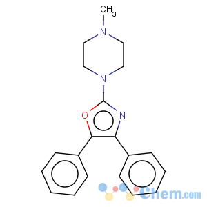 CAS No:20503-88-2 Piperazine, 1-(4,5-diphenyl-2-oxazolyl)-4-methyl-