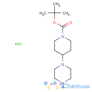 CAS No:205059-39-8 1-(1-Boc-piperidin-4-yl)-piperazine x HCl