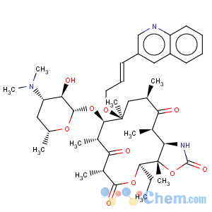 CAS No:205110-48-1 Cethromycin