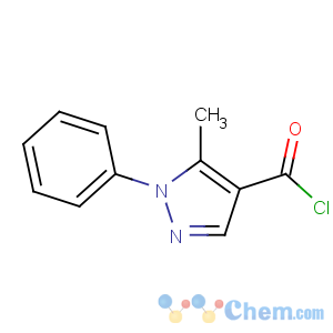 CAS No:205113-77-5 5-methyl-1-phenylpyrazole-4-carbonyl chloride