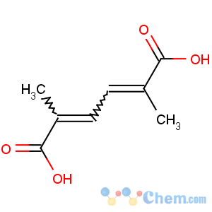 CAS No:20514-41-4 2,5-dimethylhexa-2,4-dienedioic acid