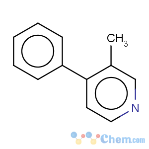 CAS No:2052-92-8 Pyridine,3-methyl-4-phenyl-