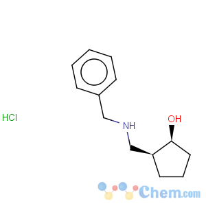 CAS No:20520-98-3 Cyclopentanol,2-[[(phenylmethyl)amino]methyl]-, cis- (9CI)
