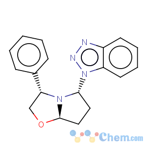 CAS No:205442-89-3 1H-Benzotriazole,1-[(3S,5R,7aR)-hexahydro-3-phenylpyrrolo[2,1-b]oxazol-5-yl]-