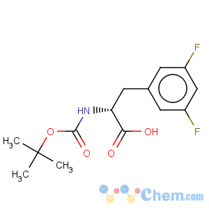 CAS No:205445-53-0 D-Phenylalanine,N-[(1,1-dimethylethoxy)carbonyl]-3,5-difluoro-