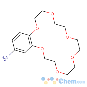 CAS No:205504-06-9 1,4,7,10,13,16-Benzohexaoxacyclooctadecin-18-amine,2,3,5,6,8,9,11,12,14,15-decahydro-, hydrochloride, hydrate (2:2:3)
