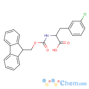 CAS No:205526-23-4 (2R)-3-(3-chlorophenyl)-2-(9H-fluoren-9-ylmethoxycarbonylamino)propanoic<br />acid
