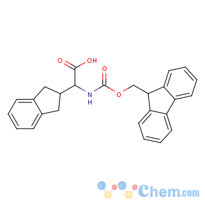 CAS No:205526-39-2 (2S)-2-(2,<br />3-dihydro-1H-inden-2-yl)-2-(9H-fluoren-9-ylmethoxycarbonylamino)acetic<br />acid