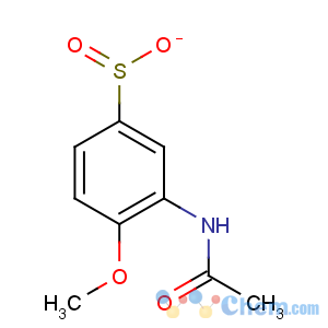 CAS No:205526-67-6 Benzenesulfinic acid,3-(acetylamino)-4-methoxy-, hydrate (1:?)