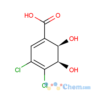 CAS No:205587-32-2 1,3-Cyclohexadiene-1-carboxylicacid, 3,4-dichloro-5,6-dihydroxy-, (5R,6R)-