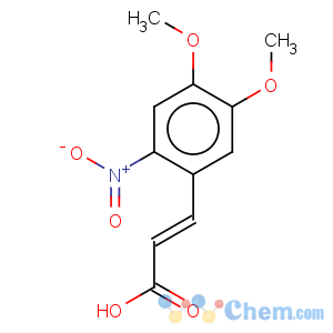 CAS No:20567-38-8 4,5-Dimethoxy-2-nitrocinnamic acid