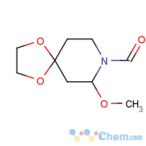 CAS No:205680-81-5 8-Formyl-7-methoxy-1,4-dioxa-8-azaspiro[4.5]decane