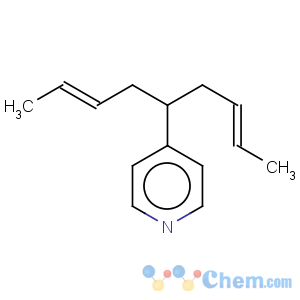CAS No:2057-34-3 Pyridine,4-[1-(2-buten-1-yl)-3-penten-1-yl]-