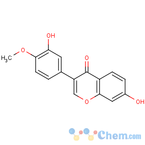 CAS No:20575-57-9 7-hydroxy-3-(3-hydroxy-4-methoxyphenyl)chromen-4-one