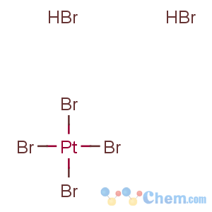CAS No:20596-34-3 Bromoplatinic acid hydrate (ca. 25% Pt)