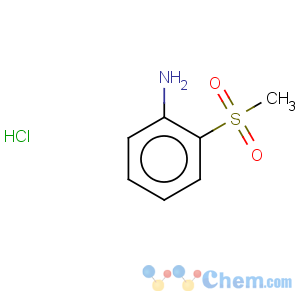 CAS No:205985-95-1 2-methylsulphonylaniline hydrochloride, 95