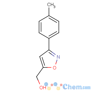 CAS No:206055-87-0 [3-(4-methylphenyl)-1,2-oxazol-5-yl]methanol
