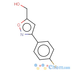 CAS No:206055-89-2 5-Isoxazolemethanol,3-(4-fluorophenyl)-