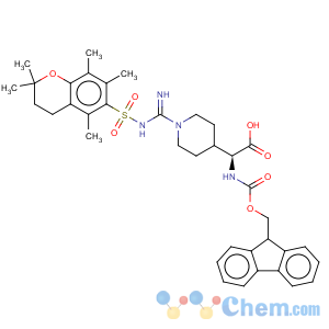 CAS No:206060-62-0 4-Piperidineaceticacid,1-[[[(1,1-dimethylethoxy)carbonyl]amino][[(1,1-dimethylethoxy)carbonyl]imino]methyl]-a-[[(9H-fluoren-9-ylmethoxy)carbonyl]amino]-,(aS)-