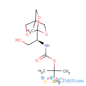 CAS No:206191-45-9 Carbamic acid,[(1S)-2-hydroxy-1-(4-methyl-2,6,7-trioxabicyclo[2.2.2]oct-1-yl)ethyl]-,1,1-dimethylethyl ester (9CI)