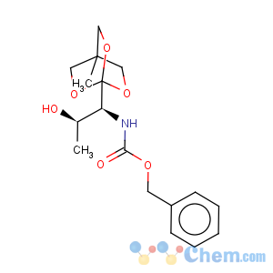 CAS No:206191-48-2 Carbamic acid,N-[(1S,2R)-2-hydroxy-1-(4-methyl-2,6,7-trioxabicyclo[2.2.2]oct-1-yl)propyl]-,phenylmethyl ester