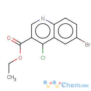 CAS No:206257-39-8 ethyl 6-bromo-4-chloro-3-quinolinecarboxylate