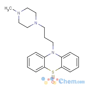 CAS No:20627-44-5 10-[3-(4-methylpiperazin-1-yl)propyl]phenothiazine 5-oxide