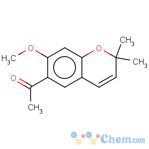CAS No:20628-09-5 Ethanone,1-(7-methoxy-2,2-dimethyl-2H-1-benzopyran-6-yl)-