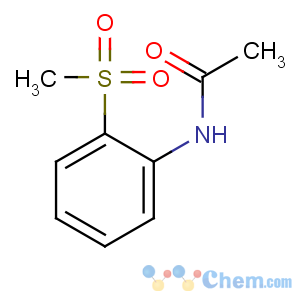 CAS No:20628-27-7 N-(2-methylsulfonylphenyl)acetamide