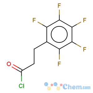CAS No:2063-40-3 Benzenepropanoylchloride, 2,3,4,5,6-pentafluoro-