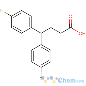 CAS No:20662-52-6 4,4-bis(4-fluorophenyl)butanoic acid