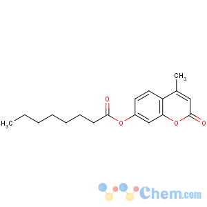 CAS No:20671-66-3 (4-methyl-2-oxochromen-7-yl) octanoate