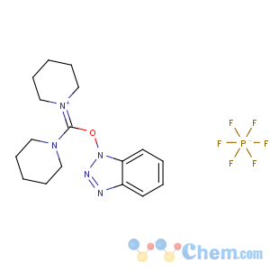 CAS No:206752-41-2 1-[piperidin-1-ium-1-ylidene(piperidin-1-yl)methoxy]benzotriazole