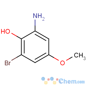 CAS No:206872-01-7 2-amino-6-bromo-4-methoxyphenol
