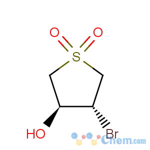 CAS No:20688-40-8 Thiophene-3-ol,4-bromotetrahydro-, 1,1-dioxide, (3R,4S)-rel-