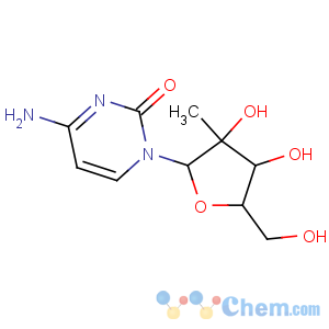 CAS No:20724-73-6 4-amino-1-[(2R,3R,4R,5R)-3,<br />4-dihydroxy-5-(hydroxymethyl)-3-methyloxolan-2-yl]pyrimidin-2-one